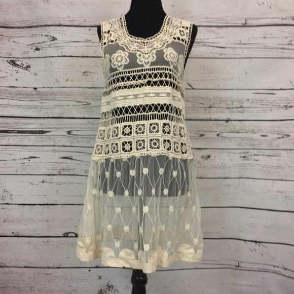 Anthropologie Sunday in Brooklyn Crocheted Dress - Picture 3 of 16